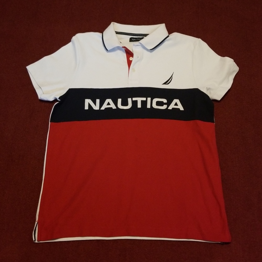 Boy's Nautica Shirt Size L 14/16
